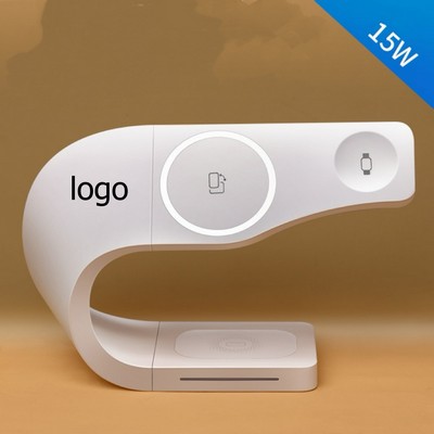 15W Fast Wireless Charging Station